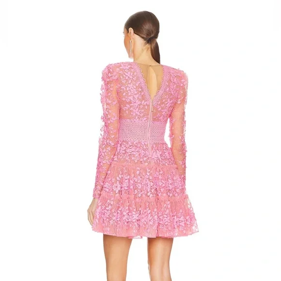 Revolve pink mini dress. NEVER WORN, TAGS ON!!